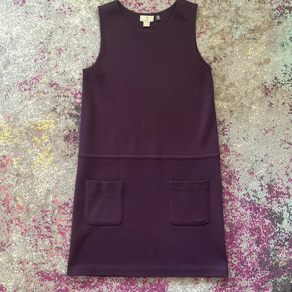 Nordstrom plum knit dress medium